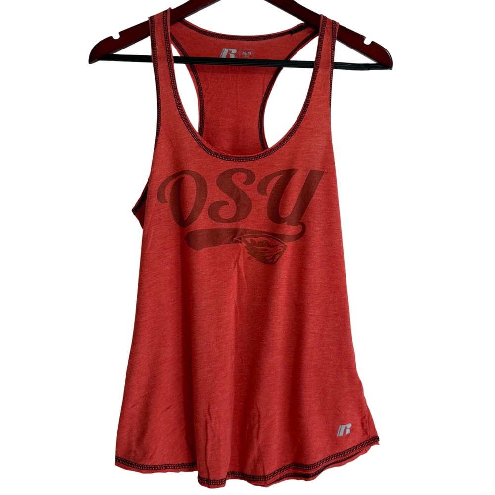 Russell Athletic Oregon State OSU Beavers Womens Racerback Tank Top Size M